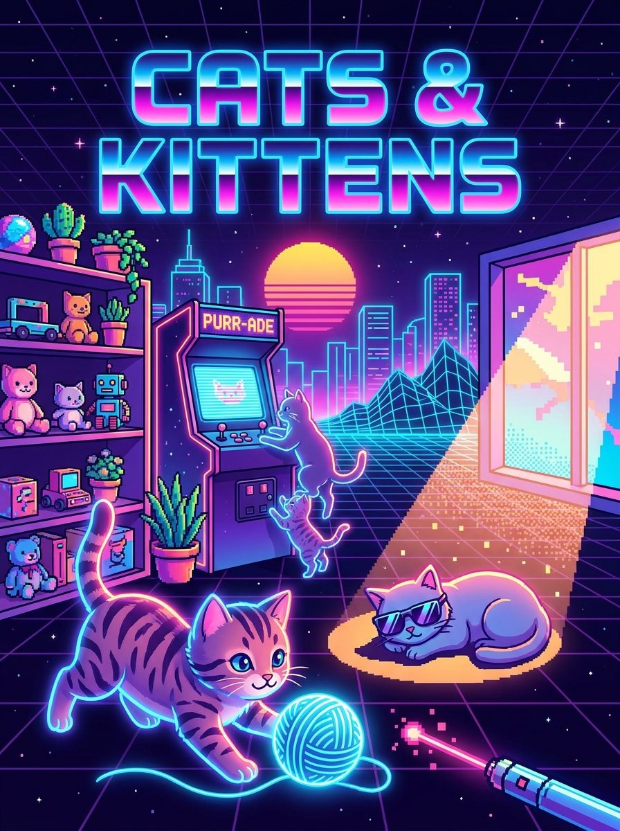 Retro 80s Neon