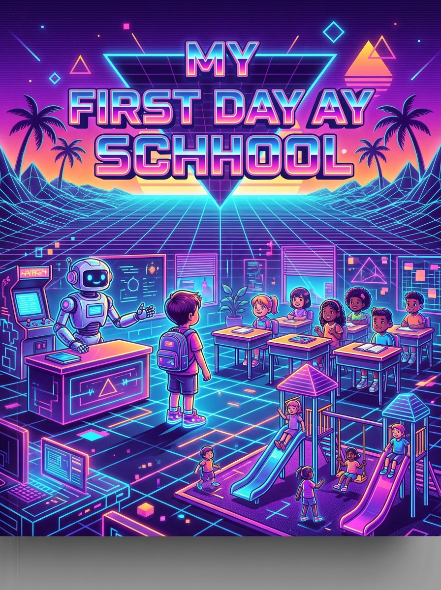Retro 80s Neon