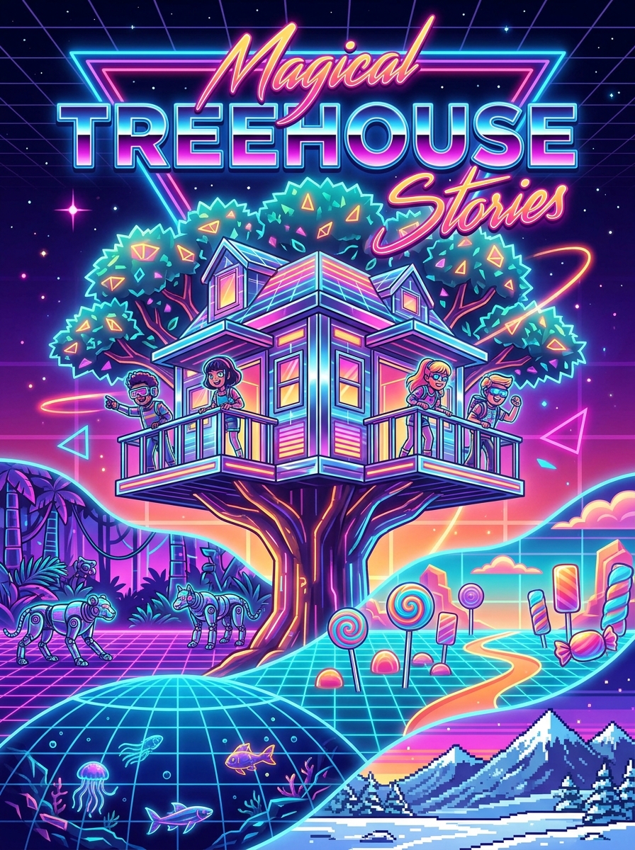 Retro 80s Neon