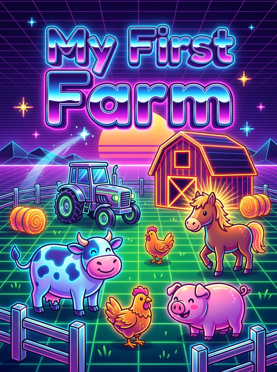 Retro 80s Neon