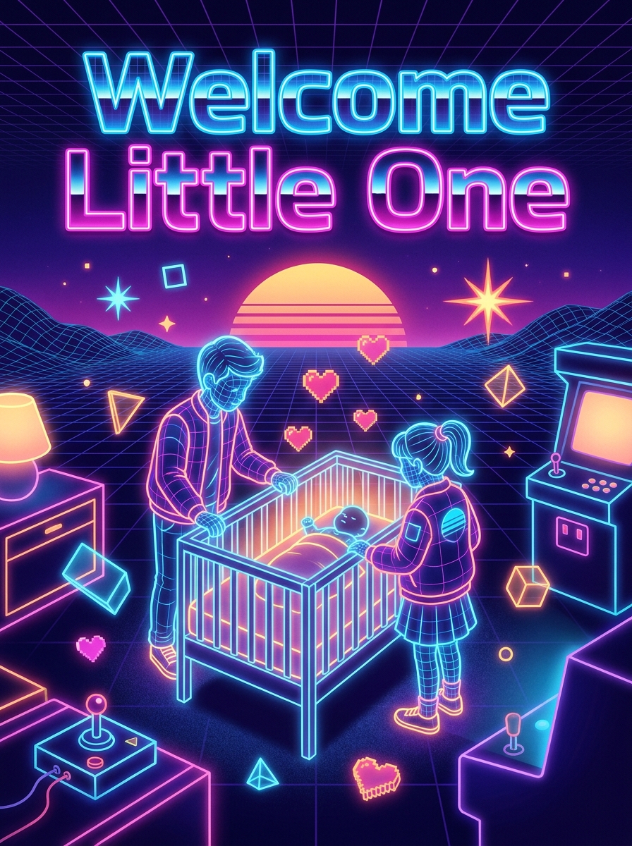 Retro 80s Neon