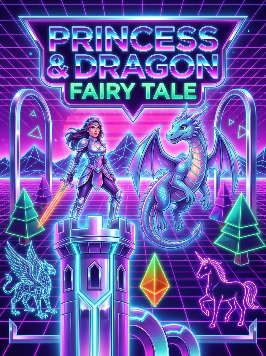 Retro 80s Neon
