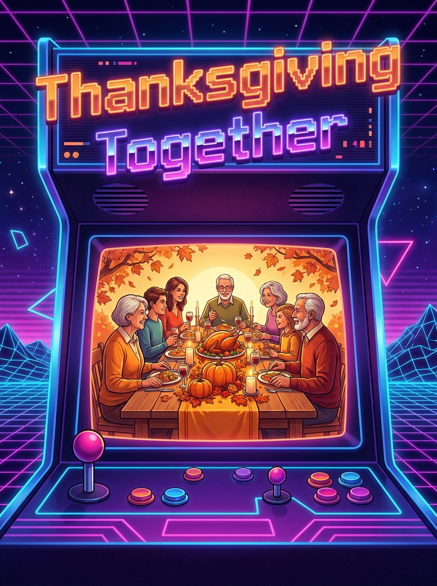 Retro 80s Neon