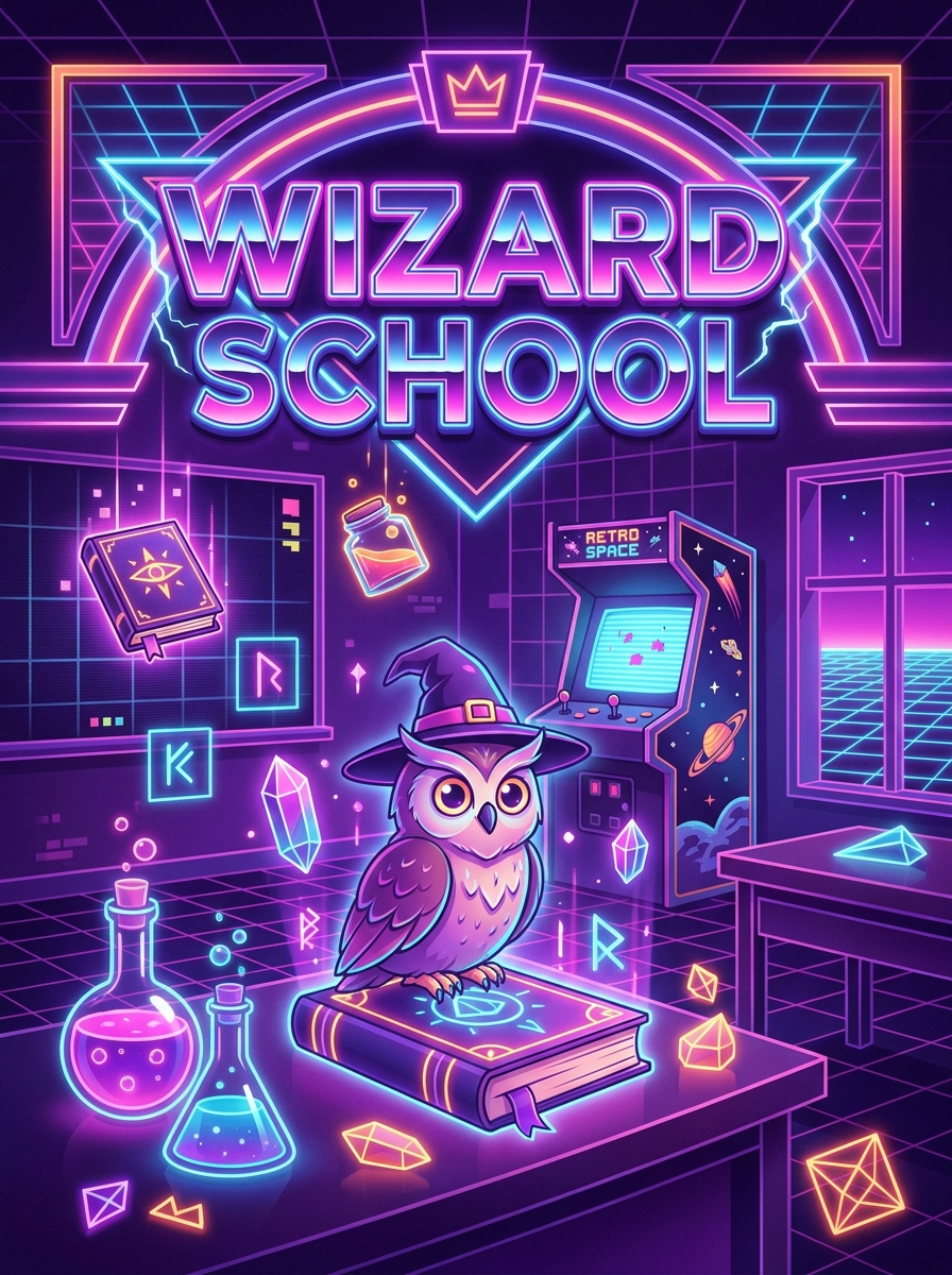 Retro 80s Neon
