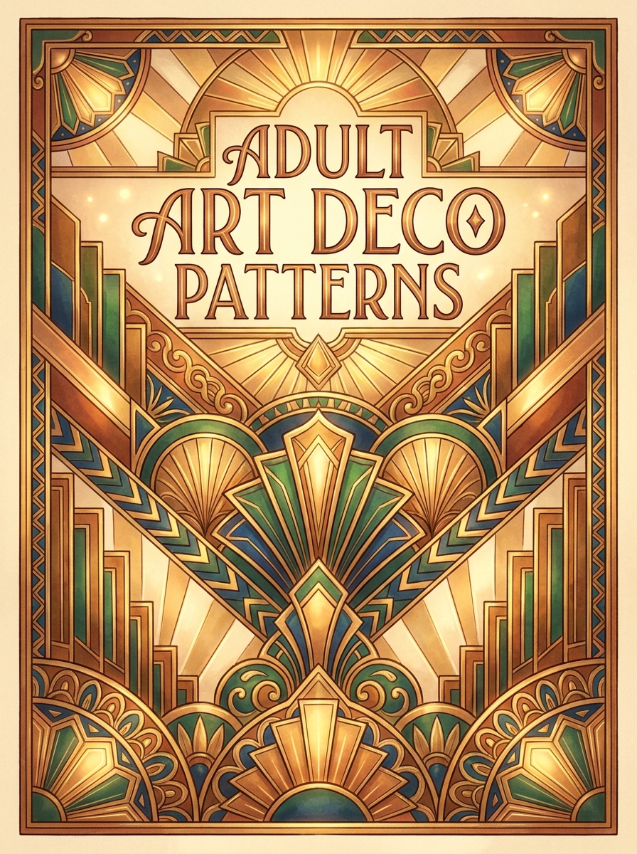 Adult Art Deco Patterns