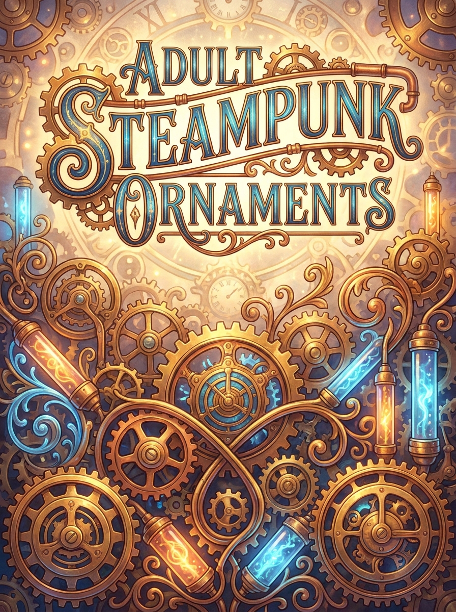 Adult Steampunk Ornaments